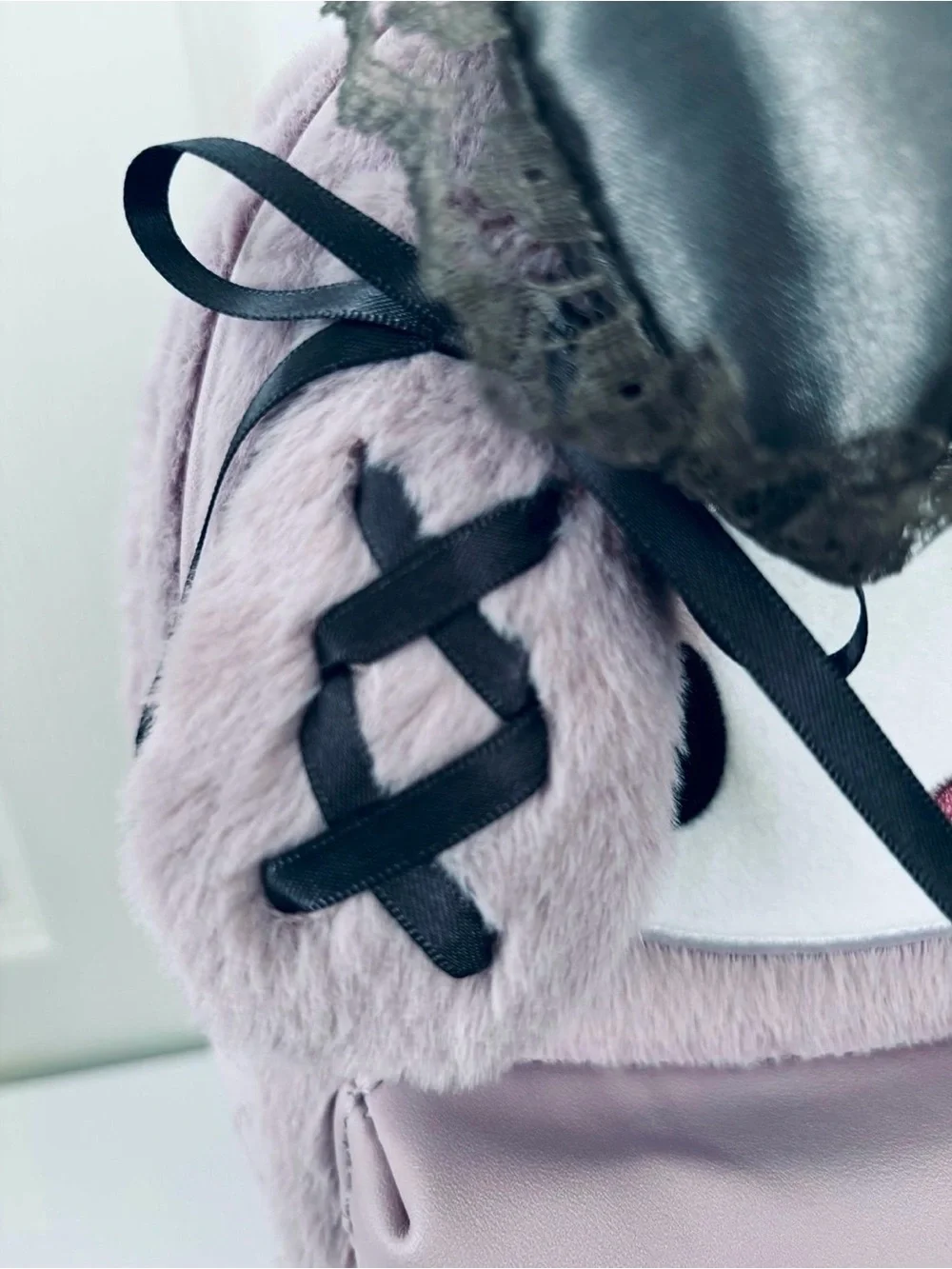 My Melody Lolita Plush Mini Backpack